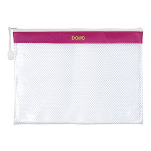 DOSSIER SOBRE DOHE CREM. A4 PVC ROSA