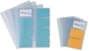 FUNDA TARJETAS PARDO A4 8 DP. 4T. P/10