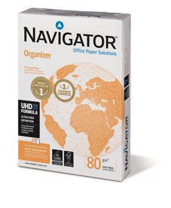 PAPEL A4 NAVIGATOR  80g 500h 4 TALAD.ORG