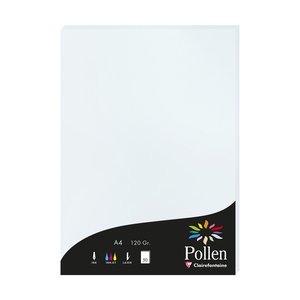 PAPEL CLAIREFONTAINE POLLEN A4 50h AZUL