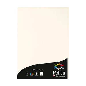 PAPEL CLAIREFONTAINE POLLEN A4 50h BLANC