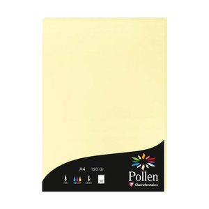 PAPEL CLAIREFONTAINE POLLEN A4 50h CANAR