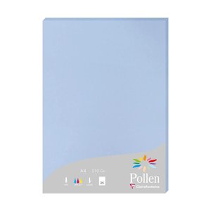 PAPEL CLAIREFONTAINE POLLEN A4 25h AZUL