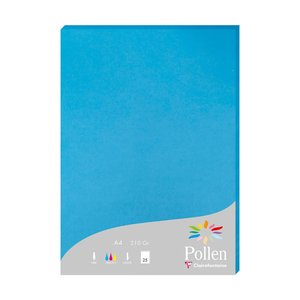 PAPEL CLAIREFONTAINE POLLEN A4 25h AZUL