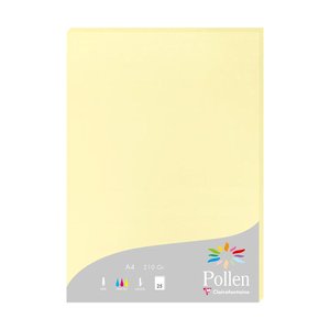 PAPEL CLAIREFONTAINE POLLEN A4 25h CANAR