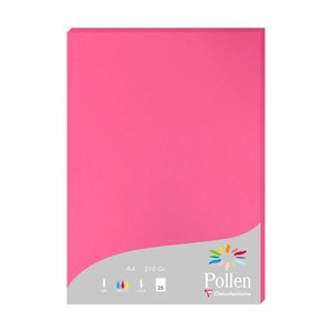 PAPEL CLAIREFONTAINE POLLEN A4 25h FUCSI