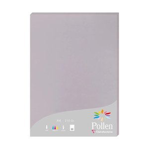 PAPEL CLAIREFONTAINE POLLEN A4 25h GRIS