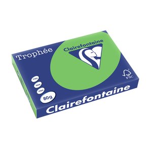 PAPEL COLOR A3 TROPHEE 80g 500h MENTA