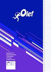 RECAMBIO OLEF A4 100h 4 TAL. CD.5