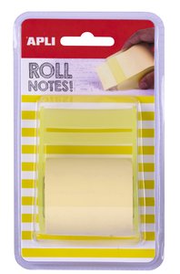TACO NOTAS APLI EN ROLLO DE 8mx 5cm AMAR