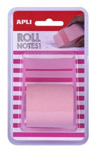 TACO NOTAS APLI EN ROLLO DE 8mx 5cm ROSA
