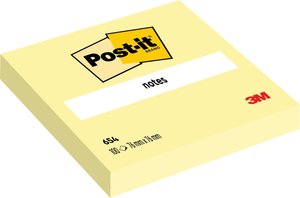 TACO NOTAS POST-IT 654       76X76