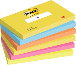 TACO NOTAS POST-IT 655 76x127 P/6