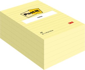 TACO NOTAS POST-IT 660 102X152 C/ LINEAS