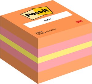 TACO NOTAS POST-IT CUBO 400/ H 3 COLO PA