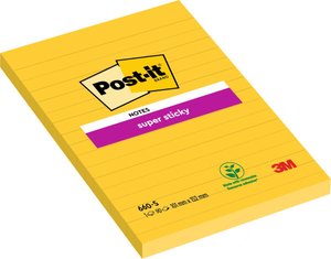 TACO NOTAS POST-IT 660 101x152 C/ LINEAS