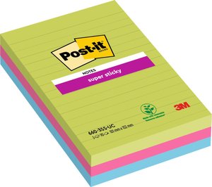 TACO NOTAS POST-IT 660 101x152 P/3