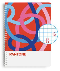 BLOC ESCOL.PANTONE A4 MOODS 80h 4x4 BR