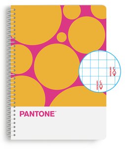 BLOC ESCOL.PANTONE A4 MOODS 80h 4x4 ID