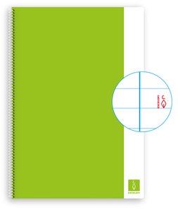 BLOC ESCOLOFI BASIC A4 80h HZT.80g C/M.