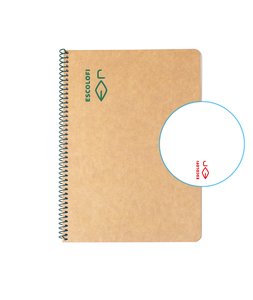BLOC ESCOLOFI GREEN A5 50h LISO 80g