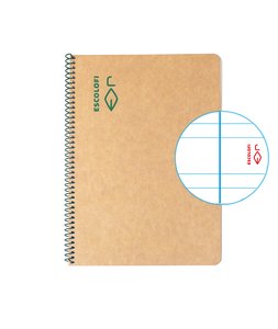 BLOC ESCOLOFI GREEN A5 50h P.3,5 80g C/