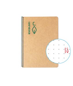 BLOC ESCOLOFI 4º100h DOTS 80g ECOLOGICO