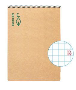 BLOC ESCOLOFI A4 100h APDO. 5x5 80g ECO