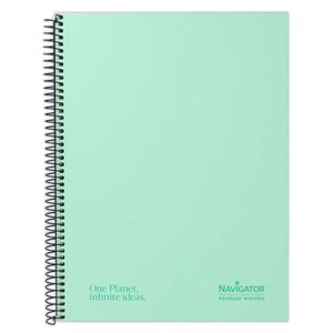 BLOC NAVIGATOR A4 120h HZ PASTEL MINT