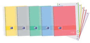 BLOC OXF. EU.BOOK 5 A4 120h CD.5 SURTID