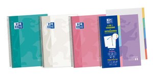 BLOC OXF. EU.BOOK 5 A5+ 100h CD.5 SURT.
