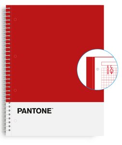 BLOC ESCOL.PANTONE A4 BASIC 80h 5x5 RJ