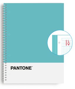 BLOC ESCOL.PANTONE A4 BASIC 80h 5x5 TQ