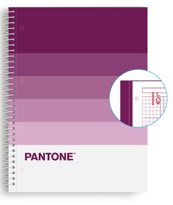 BLOC ESCOL.PANTONE A4 SPEAKS 80h 5x5 FT