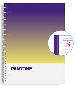 BLOC ESCOL.PANTONE A4 TOGET. 80h 5x5 TM