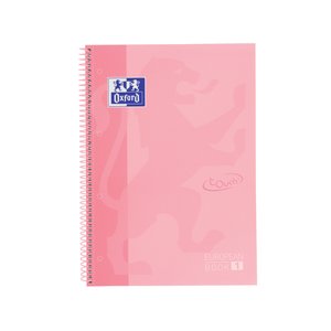 BLOC OXF. EU.BOOK 1 A4 80h CD.5 FLAMING