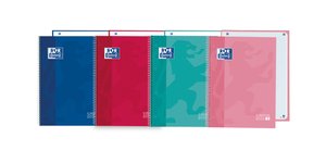 BLOC OXF. EU.BOOK 1 A5 80h CD.5 COL.(4)