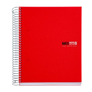 BLOC MR NB-8 mic.PP A5 200h CD.5 ROJO