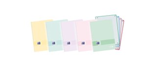 BLOC OXF. EU.BOOK 4 A5 120h CD.5 PASTEL