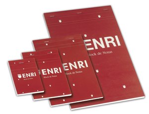 BLOC DE NOTAS ENRI TAPA  A4 80h CD.4