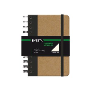BLOC VESTA NATURE A6 96h LISO