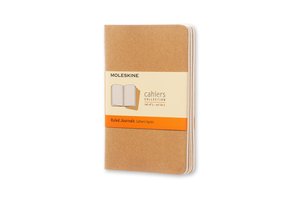 CUAD.MOLESKINE CAHIER 9x14 64h HZT KR P/