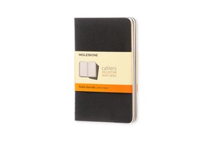 CUAD.MOLESKINE CAHIER 9x14 64h HZT NG P/