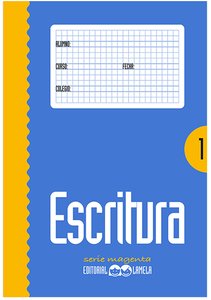 CUADERNO LAMELA ESCRITURA Magenta  1