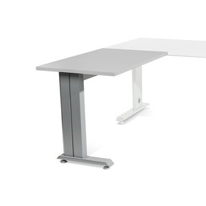 MESA ROCADA METAL ALA 100x60 ALUMINIO/GR