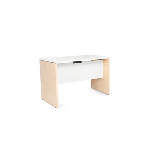 MESA ROCADA WORK 120x60 HAYA/BLANCO