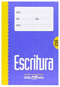 CUADERNO LAMELA ESCRITURA Magenta 19