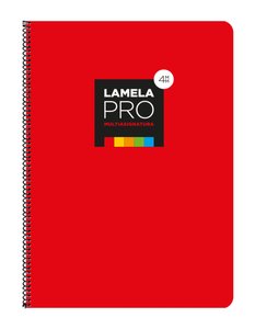 LAMELA BLOC t.DURA Fº 100h CDV. 4 ROJO
