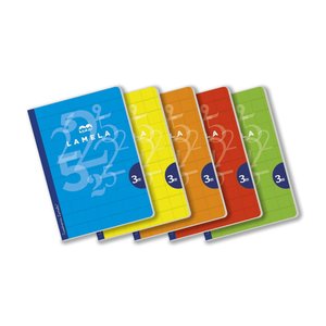 LAMELA LIBRETA 50h A4 CDV. 3 PACK 5