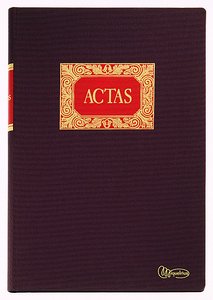 LIBRO CONTAB. Fº 100 HOJAS ACTAS